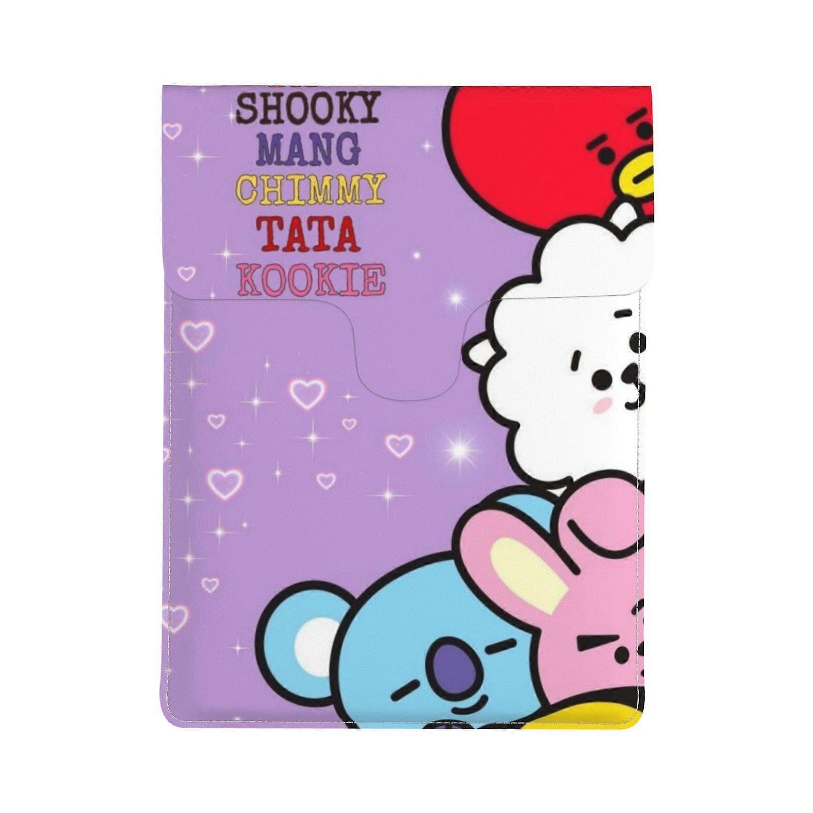 BT21 (42) 13 Inch Leather Laptop Sleeve For Macbook Air-ML998