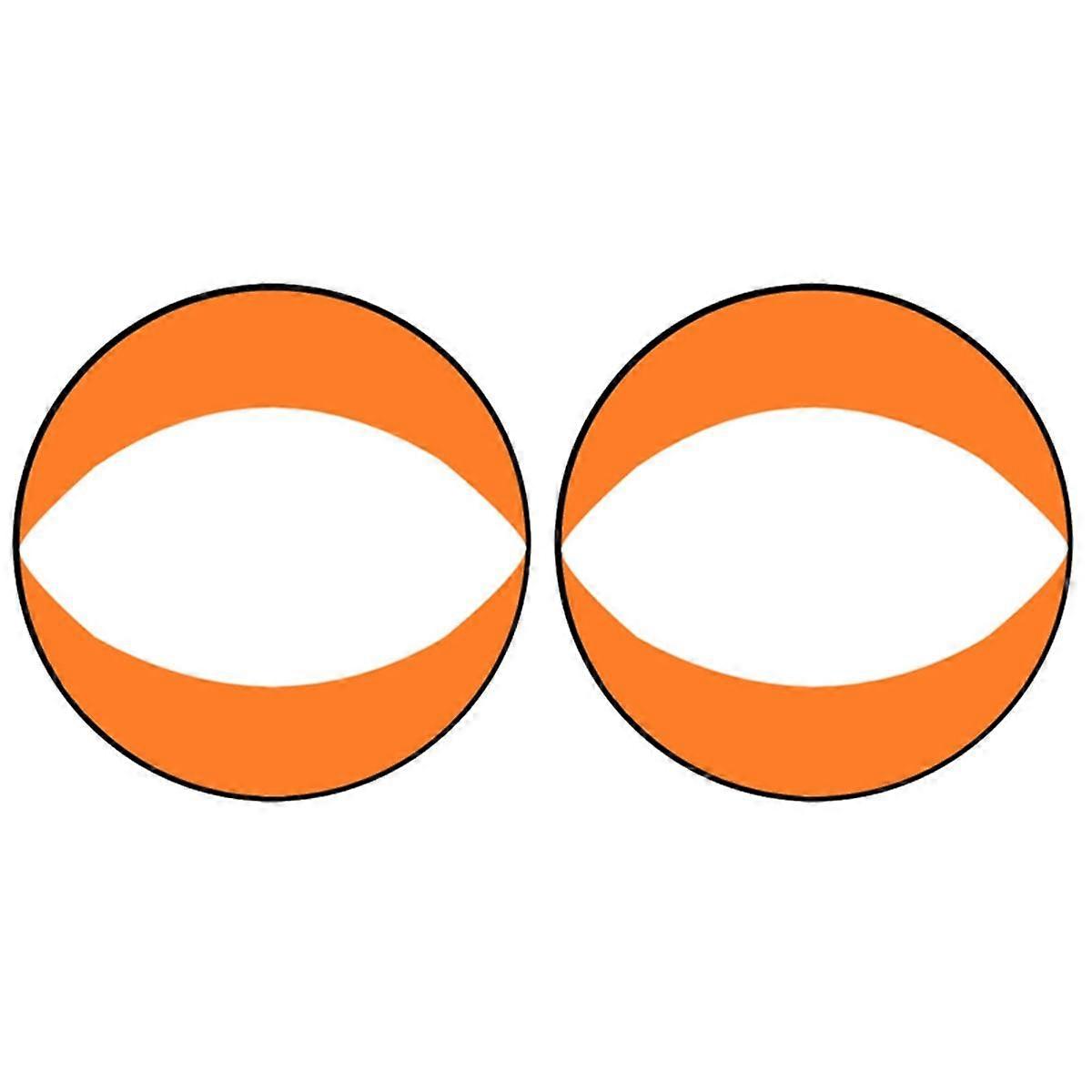 Orange Kayak Sail Paddle, Downwind Sail Kit Kayak Downwind Sail Portable Folding Sail