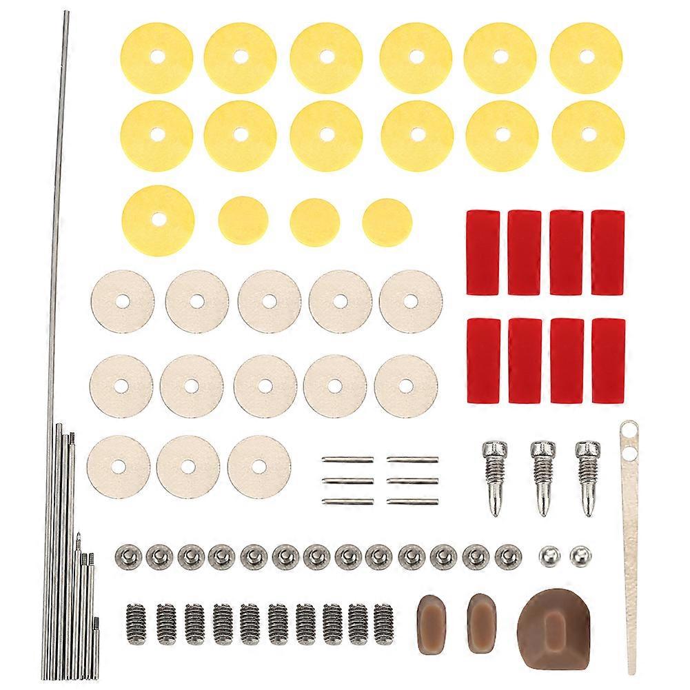 Practical DIY Repair Maintenance Kit Set Musical Instrument Parts Accessories for Flute
