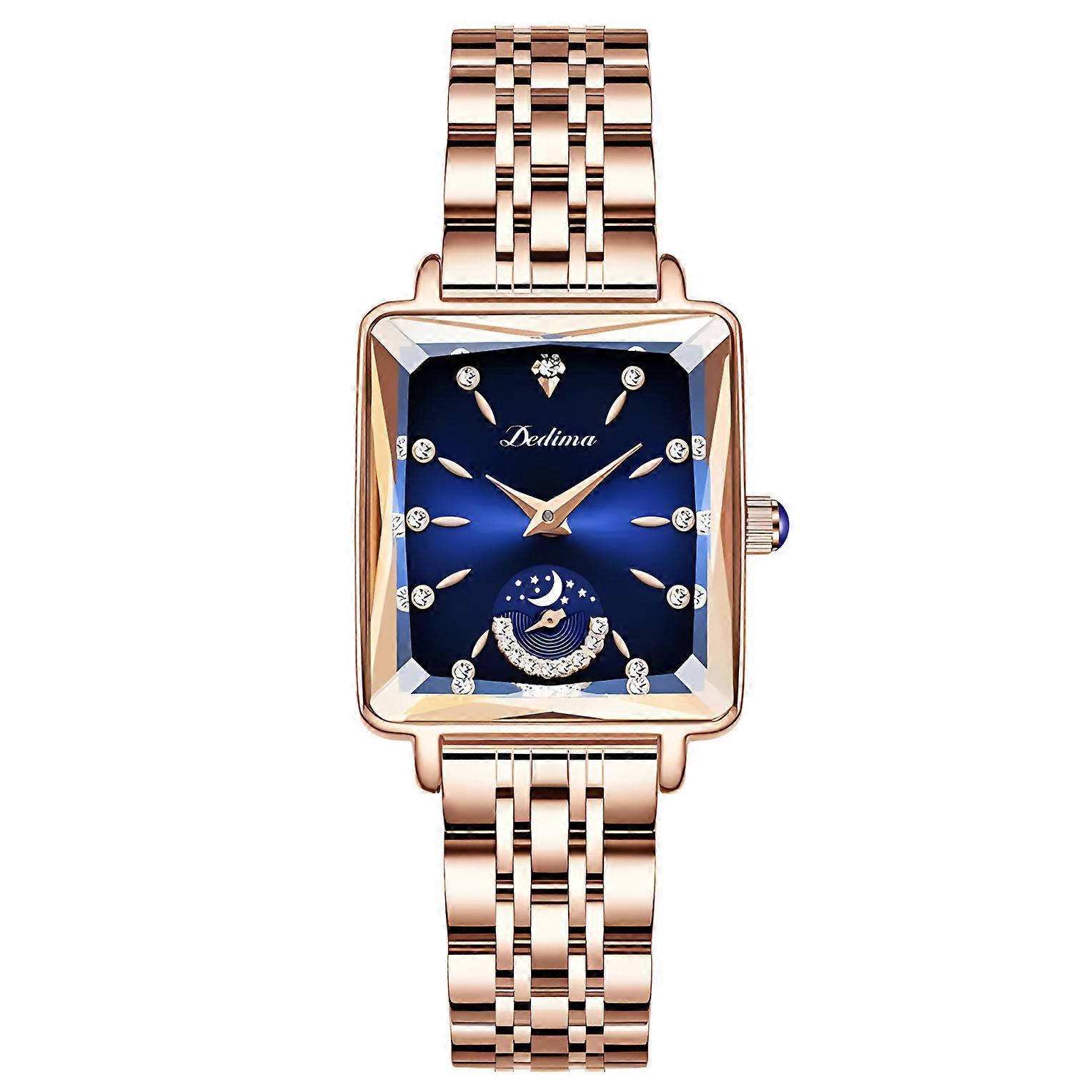Fashion Women's Quartz Watch OHPA D-1026 Jewelry Buckle Set with Diamond Waterproof Watch