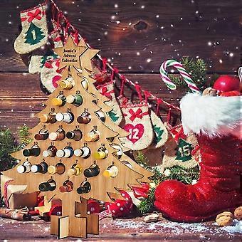 Wine Bottle Rack Creative Wooden Christmas Tree Al Cohol Holder