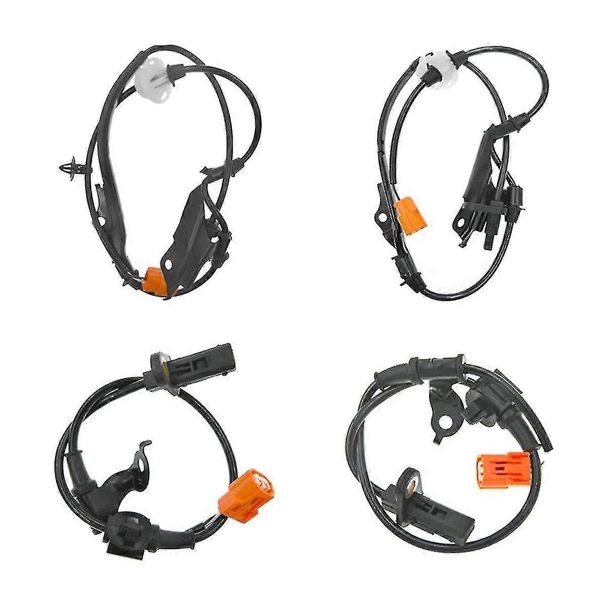 4pcs Front Rear Abs Wheel Speed Sensor 57455-sdc-013 57450-sdc-013 For Tsx 2004-2008 Accord 2003-20-Good quality