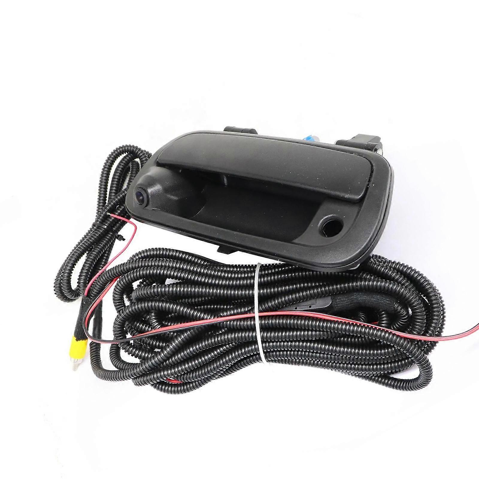 Backup Camera with Primed Black Tailgate Handle for Toyota Tundra 2000-2006, 150 View