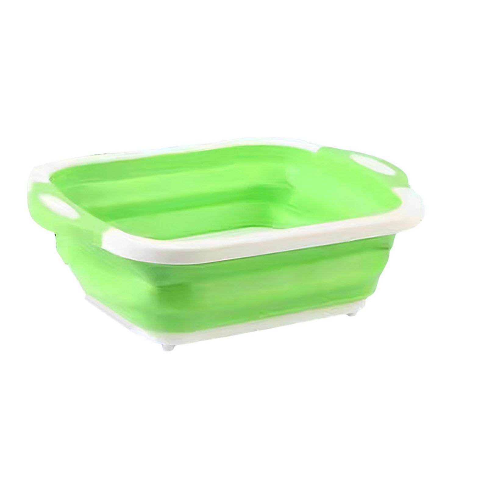 Foldable Kitchen Cutting Board Multifunctional Vegetables Washing Basket for Home Kitchen