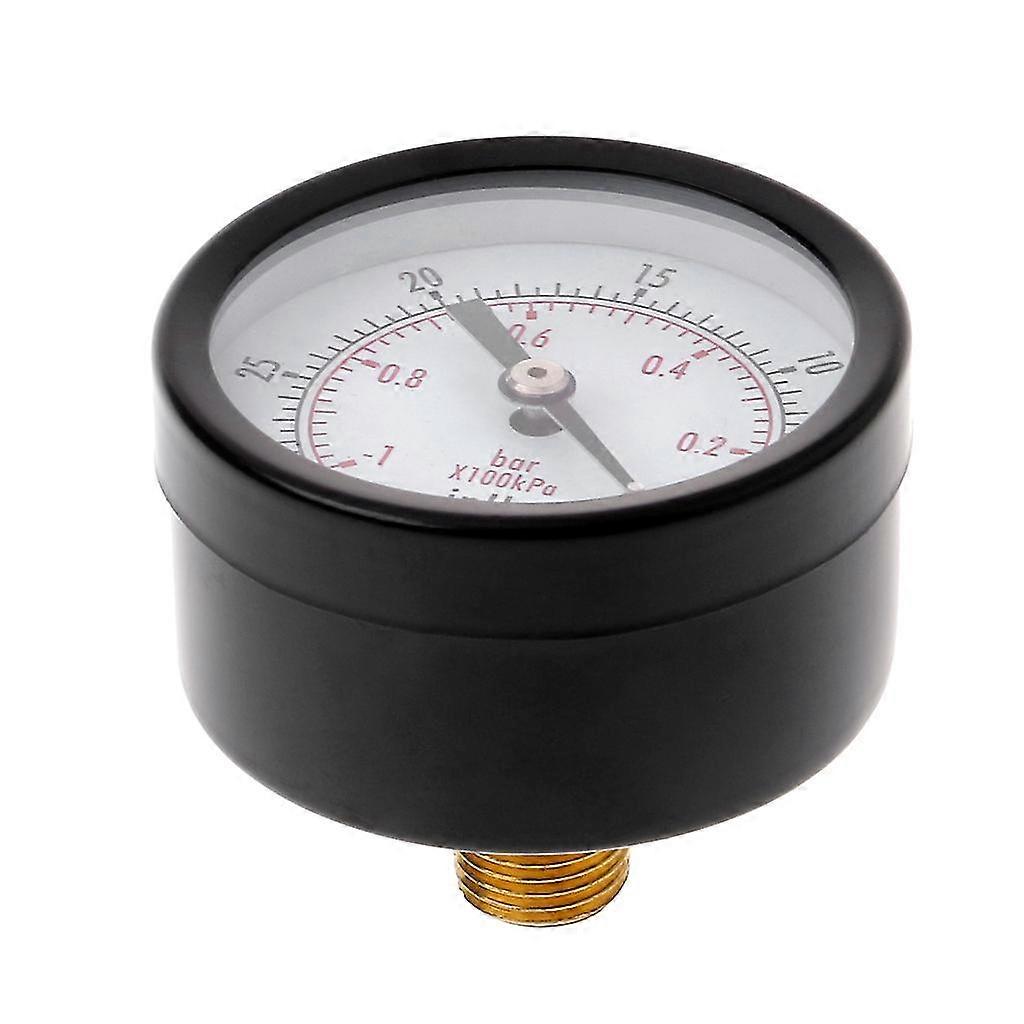 Těžký vakuový manometr Tlakoměr 0 ~ -30inHg 0 ~ 1ba 50mm číselník