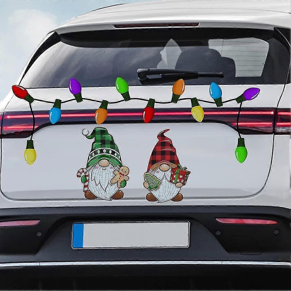 20stk Julereflekterende bilmagneter Sæt