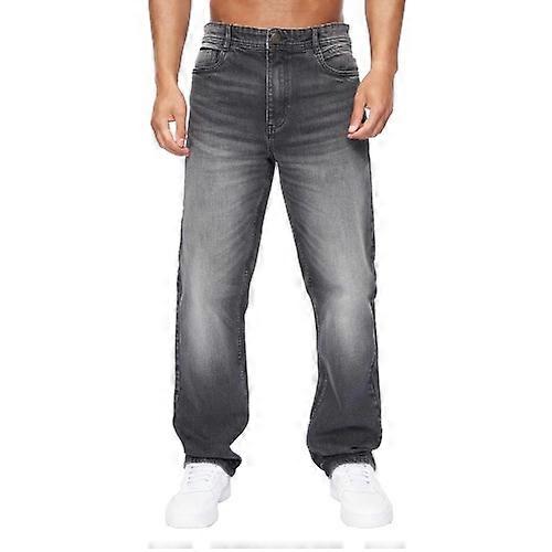 Duck and Cover Mens Rushawn Relaxed Fit Jeans