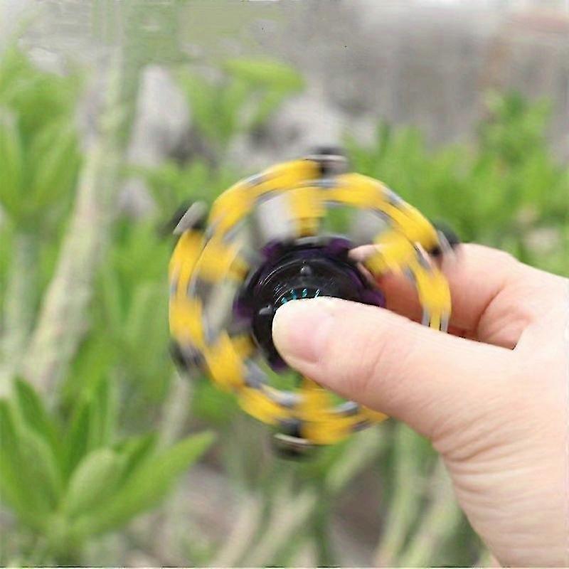 Transformer Chain Robot Fidget Spinner Toy, DIY Mechanical Spinners Twister Fingertip Gyro for Kids Adults