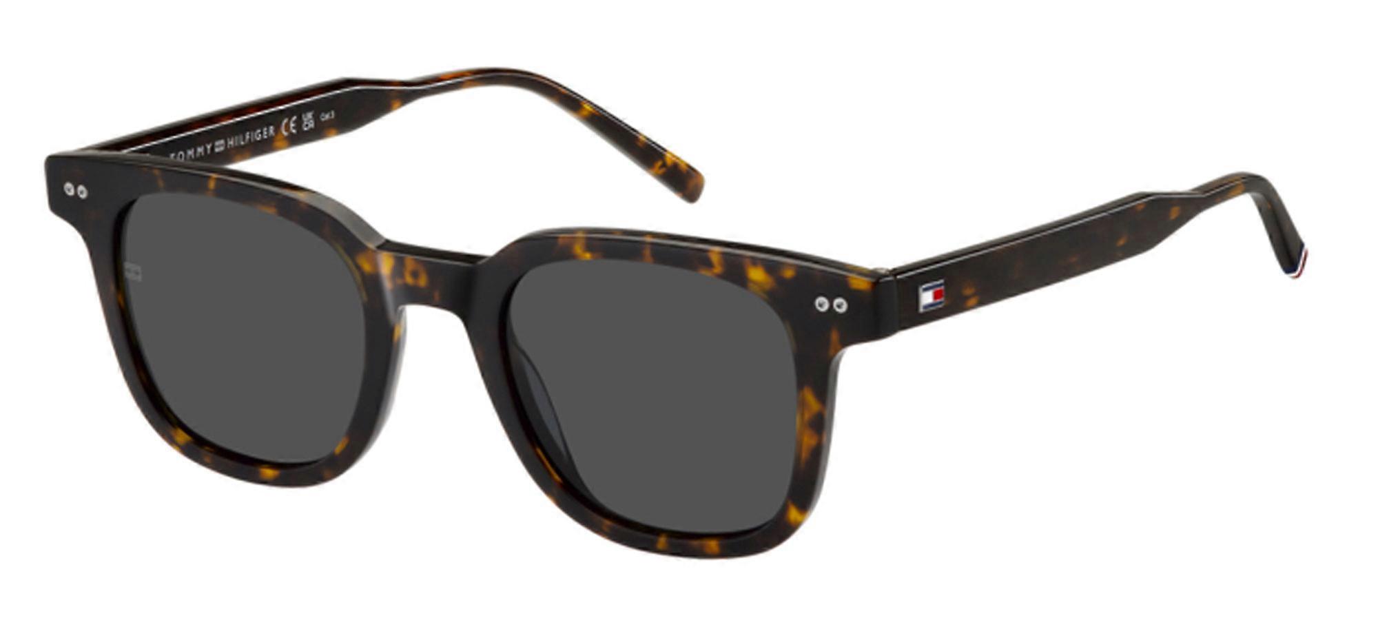 Sluneční brýle Tommy Hilfiger TH 2126/S HAVANA ORANGE/BROWN 48/22/150 pánské