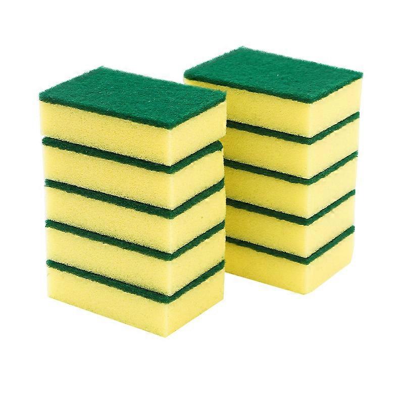 Multi-purpose scraping sponge for Intensive use. Dimensions 10 x 7 x 3 cm.