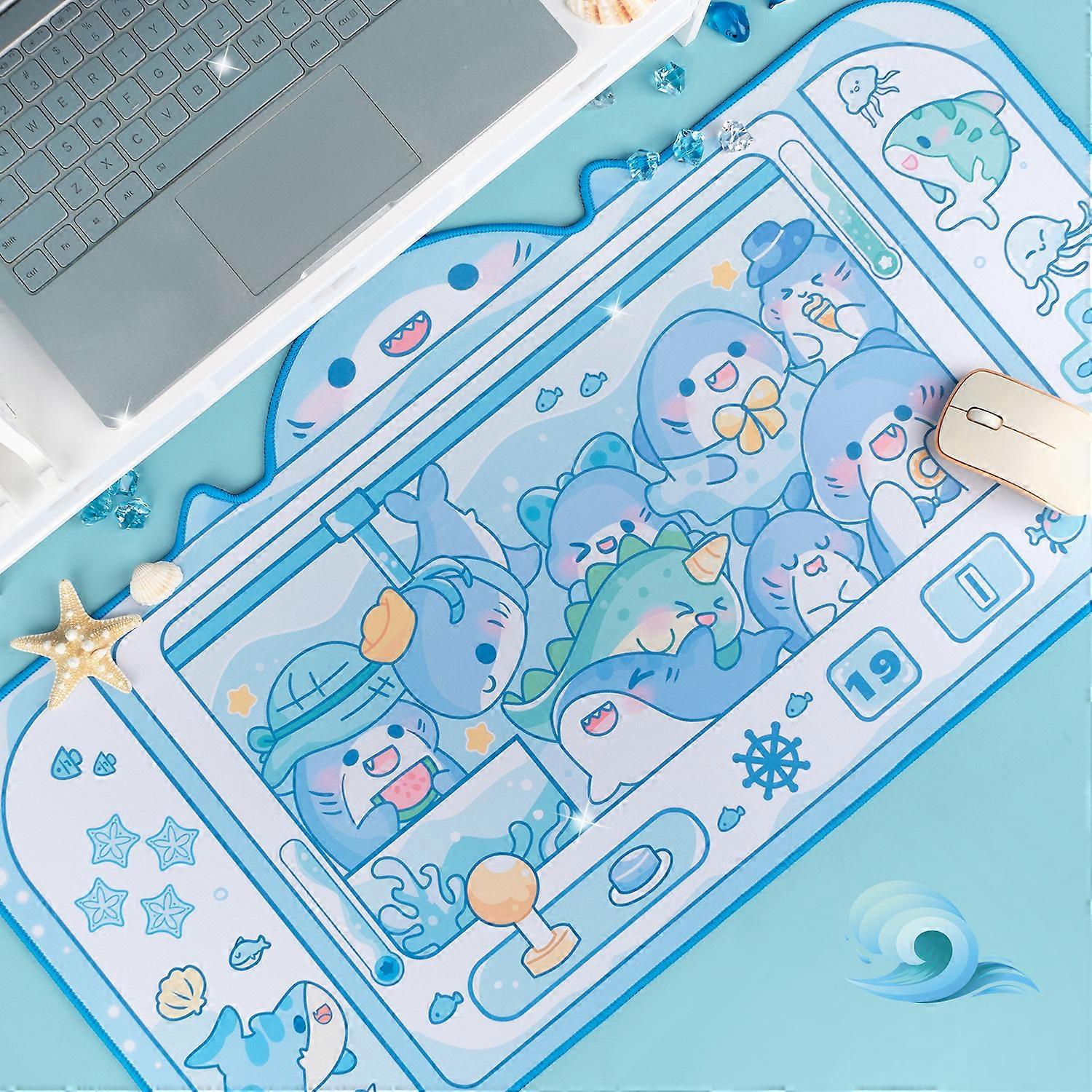Shark Claw Machine Large Mouse Pad, 74.540cm