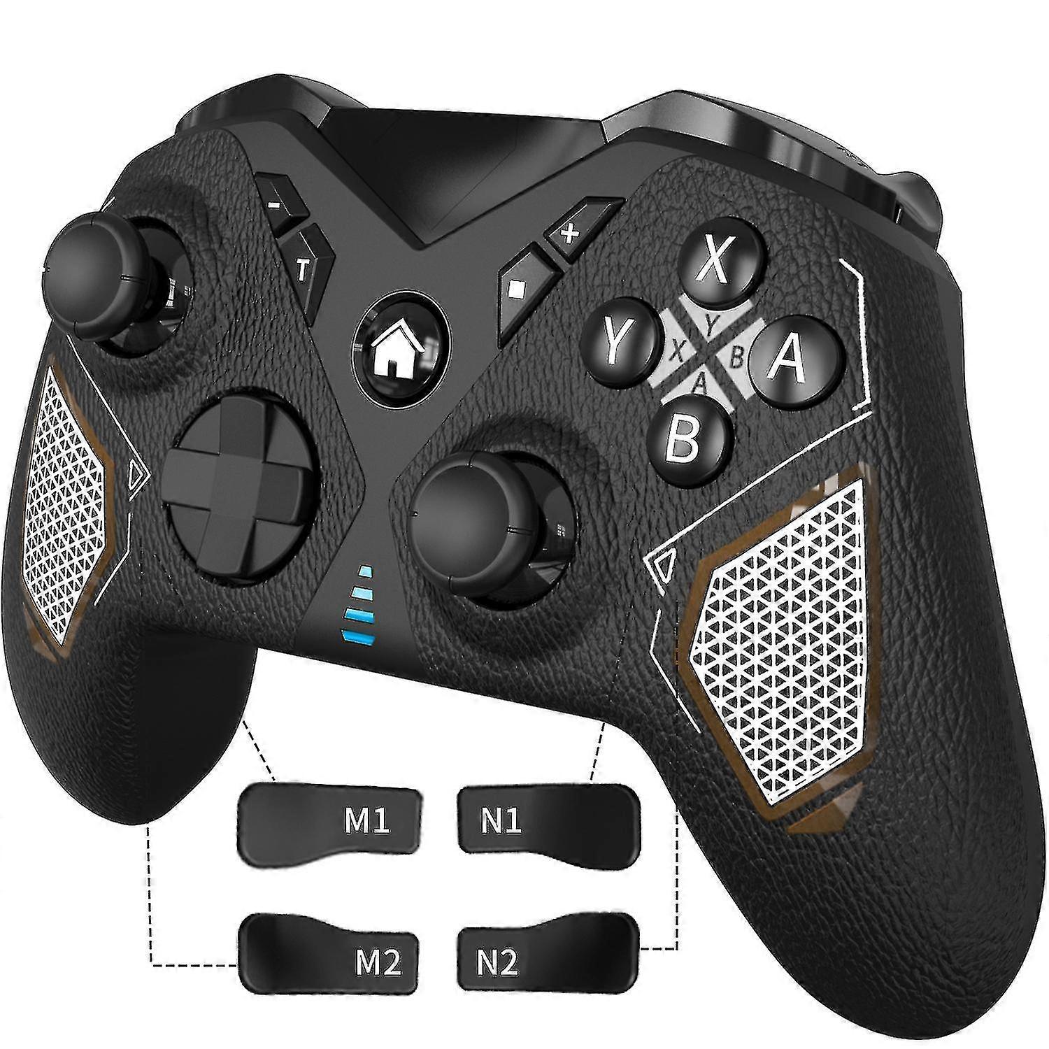 Wireless Game Controller With Macro Programming Function Compatible With Switch Console Android Xbox Controller