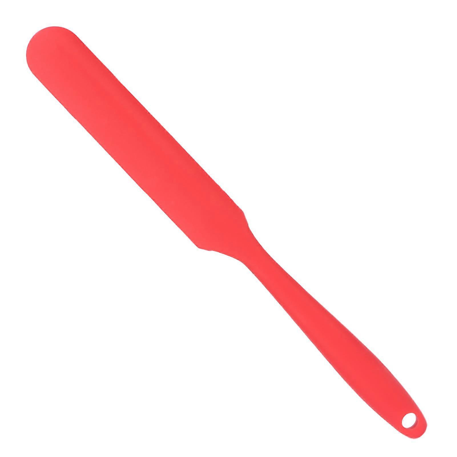 Wax Spatula Silicone Reusable Hair Removal Waxing Applicator Scraper for Home Salon Wax WarmerRed