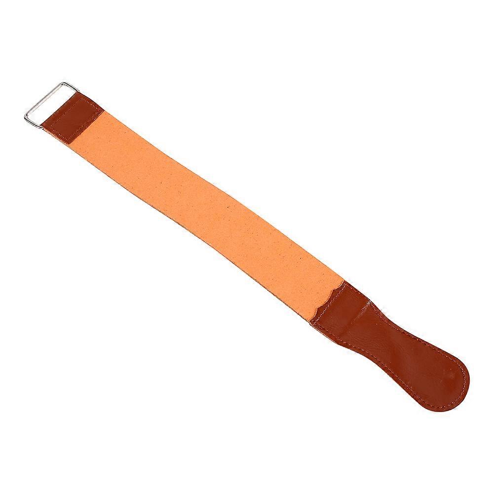 New Cow Leather Manual Strop Straight Barber Shaving Razor Sharpening Strap Tool