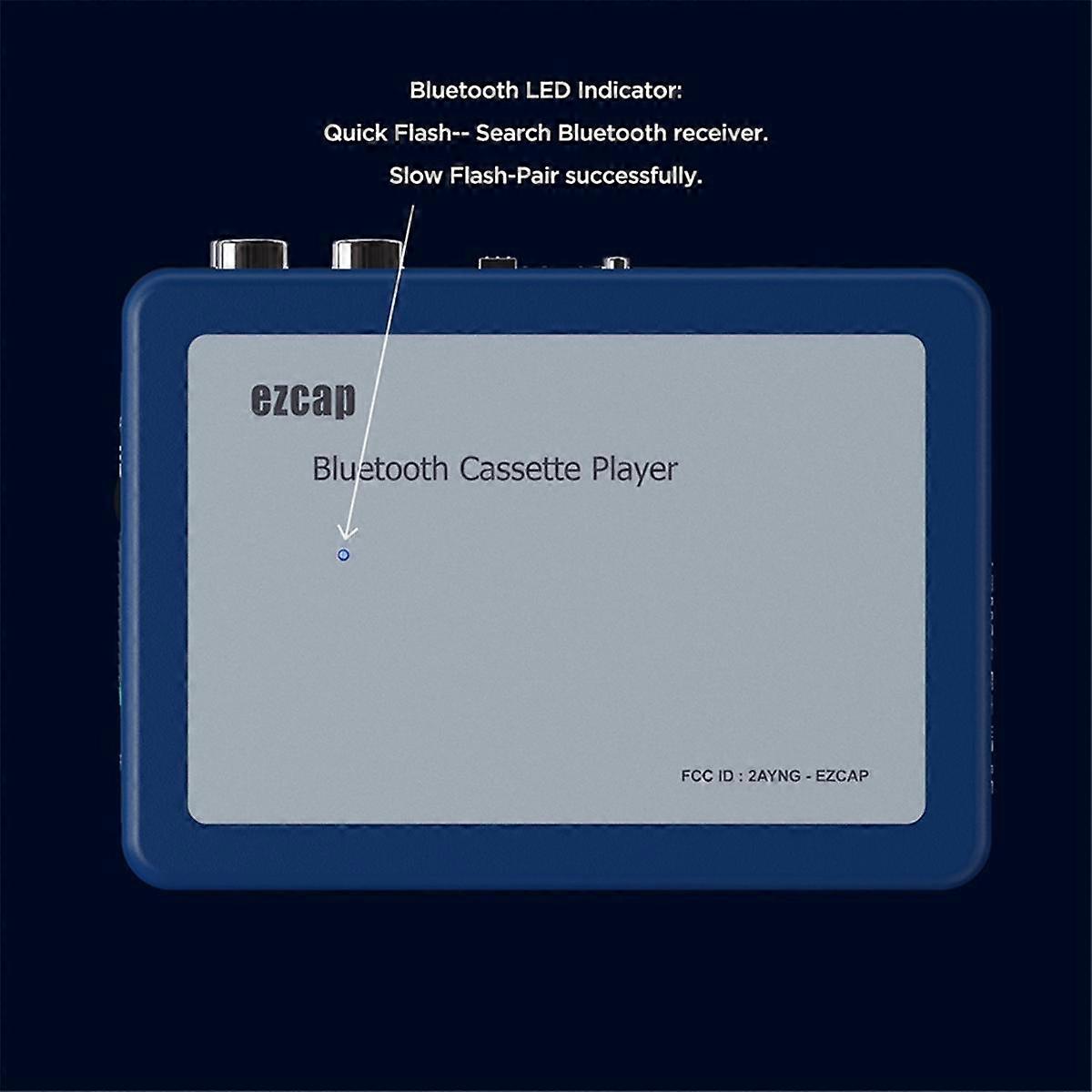 Portable Bluetooth Bluetooth Cassette Player Cassette Transmitter Player Tape Player Convert to MP