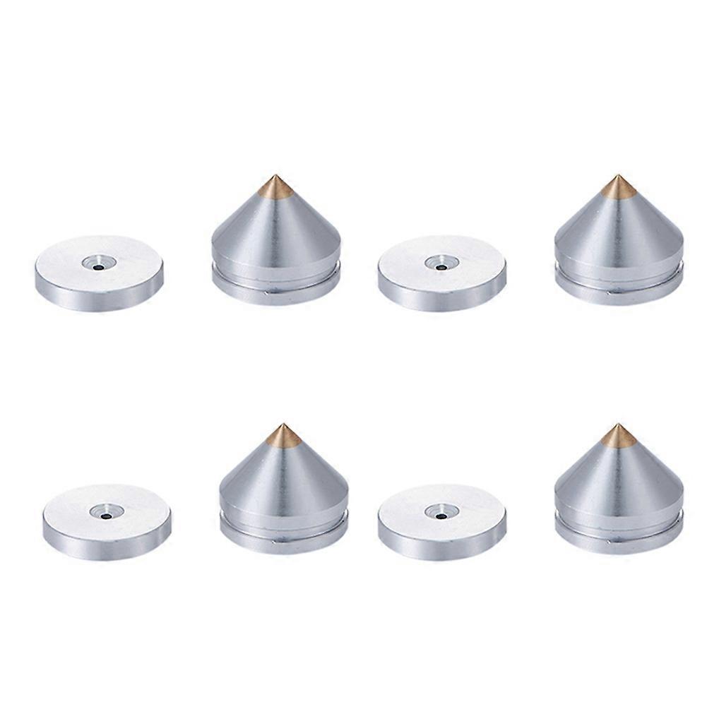 4Set Hifi Audio Foot Spikes Cone Floor Foot Nail Aluminum Alloy Speaker DAC CD Cabinet Power Amplif