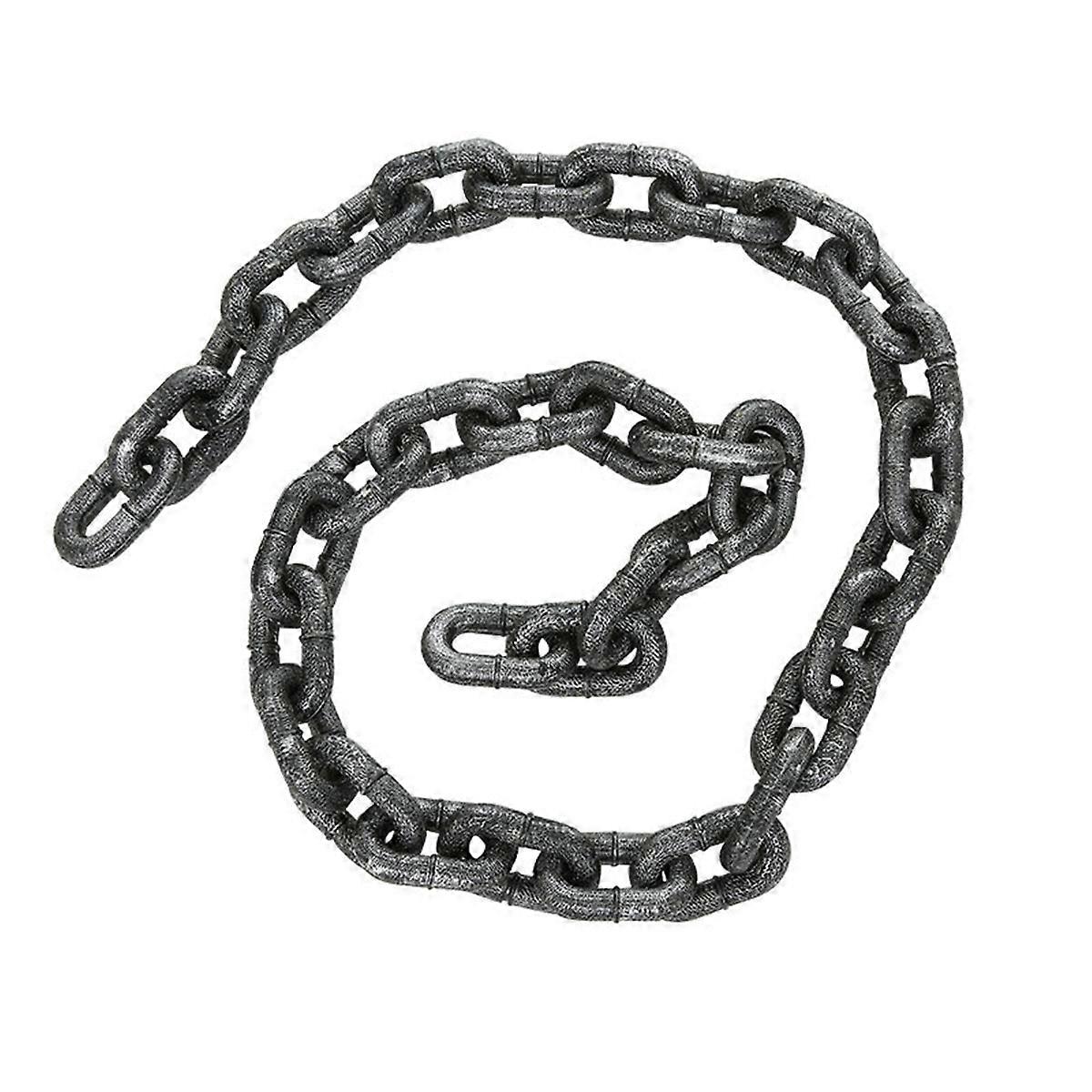 1.5M Performance Stage Props Simulation Chain Party Layout Decor Plastic Barrier Chain Costume Accessory