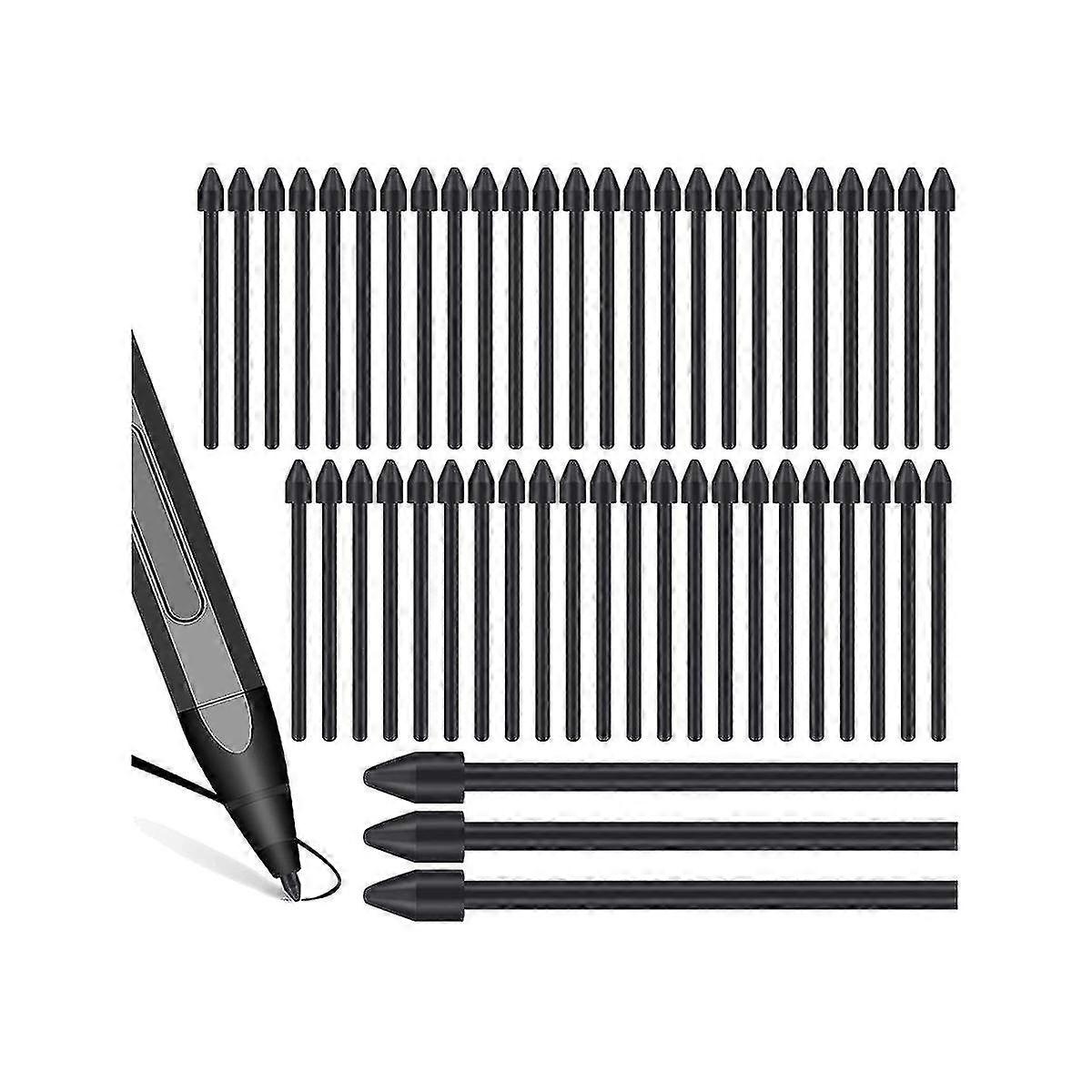 50 stk Nibs Tips Refill Erstatning Nibs Stylus Tips for Note10 / Note10 Plus / Note 20 / S7 / S7 Plus