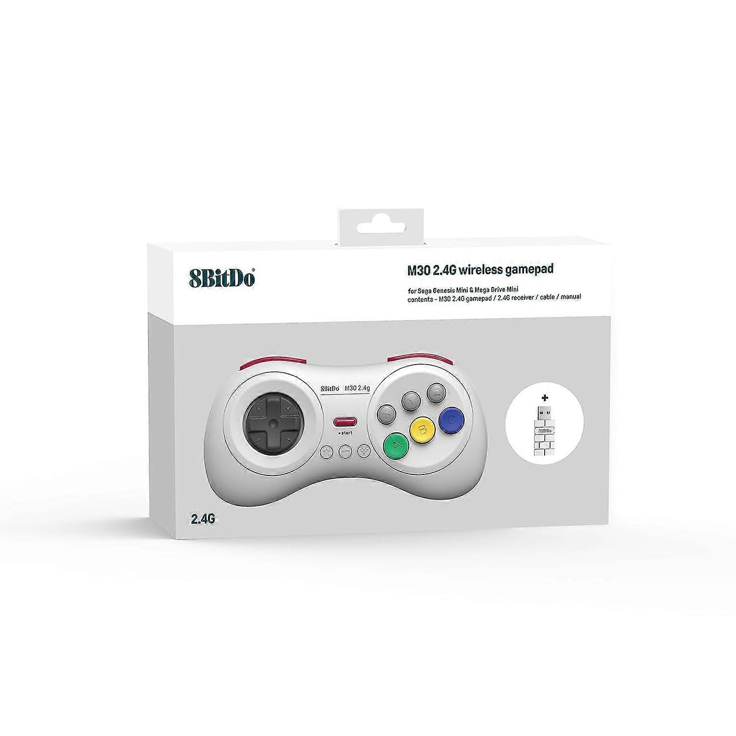 M30 MD mini version 2.4G wireless handle Switch Sega SEGA game