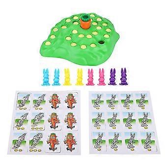 WJTG Rabbit Family Fun Gioco da tavolo per bambini - Bunny HopJ
