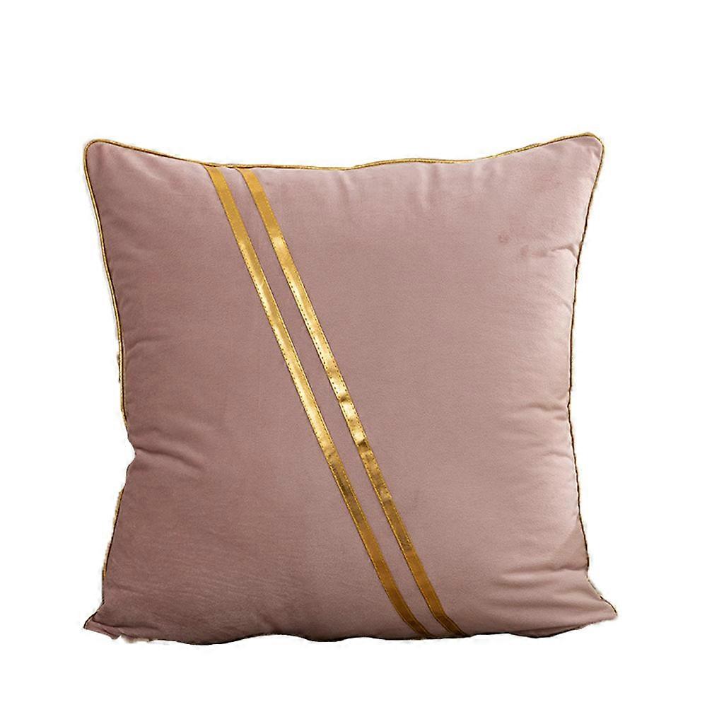 Simple family plush pillow soft and comfortable pillow cover