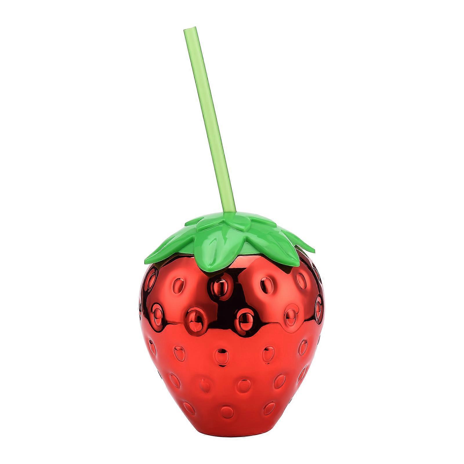 Discothèque Bar Party Decor Fruit Shaped With Straw Creative Plastic Unique Discoball Cup