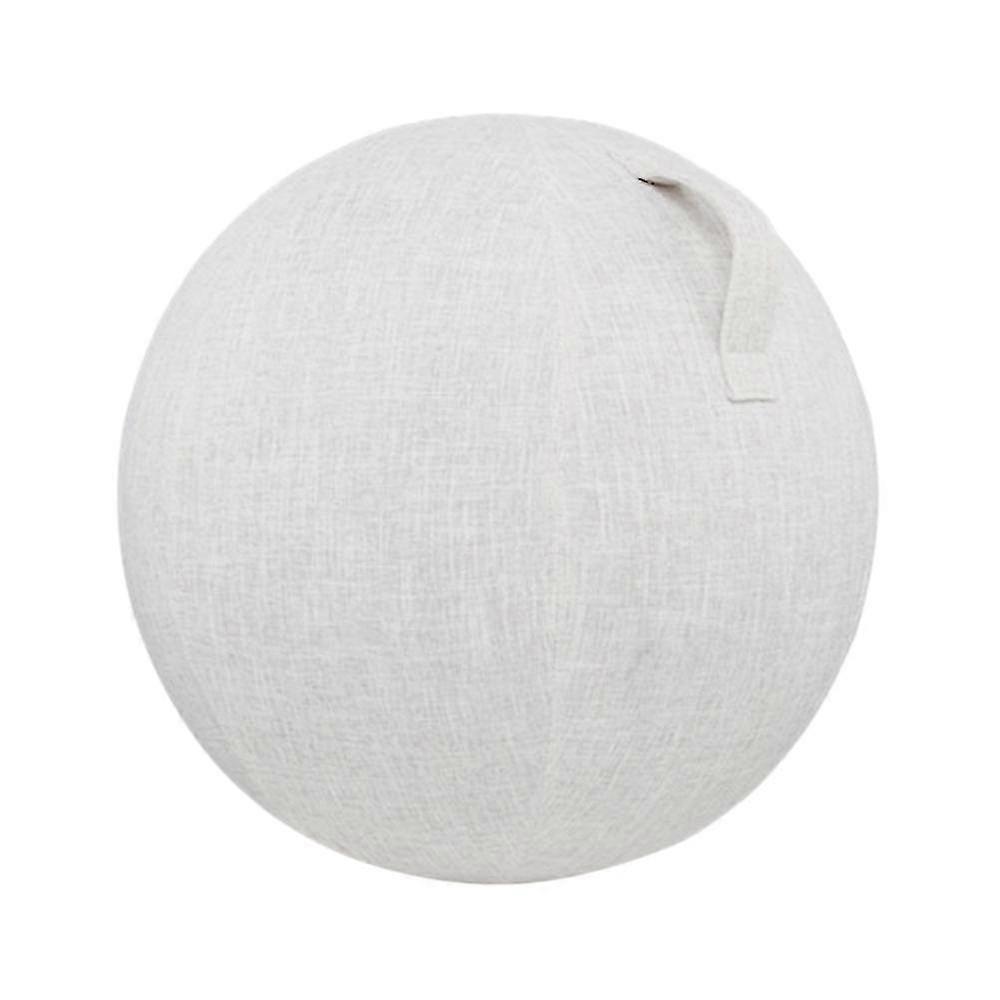 55cm / 65cm / 75cm Algodón + lino Protector Yoga Ball Cover Exercise Ball