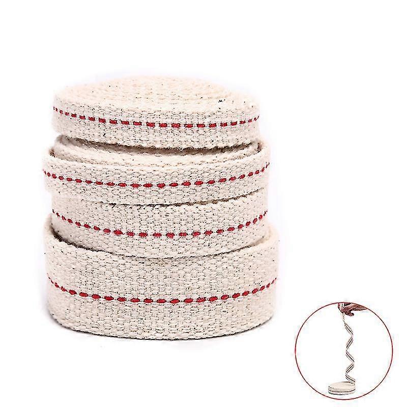 Lampe au kérosène de 1m Mèche tressée Mèche en coton plat Lampe à huile Mèche pour lampe à huile