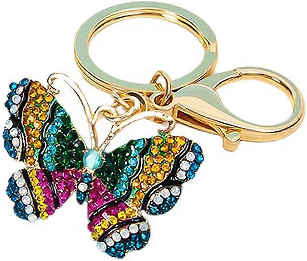 女性のためのキーホルダー女の子車の財布バッグペンダントチャームハンドバッグバックパックキーホルダー