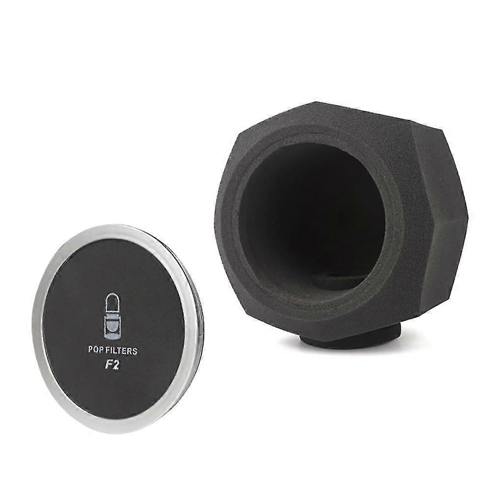 Mikrofon Filtr osłony piankowej, mikrofon Gąbkowy filtr wiatrowy do wewnętrznego i zewnętrznego audio Reco