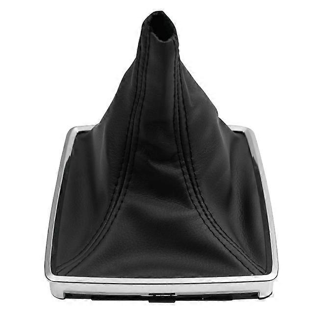 Car Interior 6 Speed Manual Gear Shift Knob Lever Shifter Boot Cover Case For Mercedes Benz W204 W207 A207 W212 C204 C63 C300 C250 2008-2014