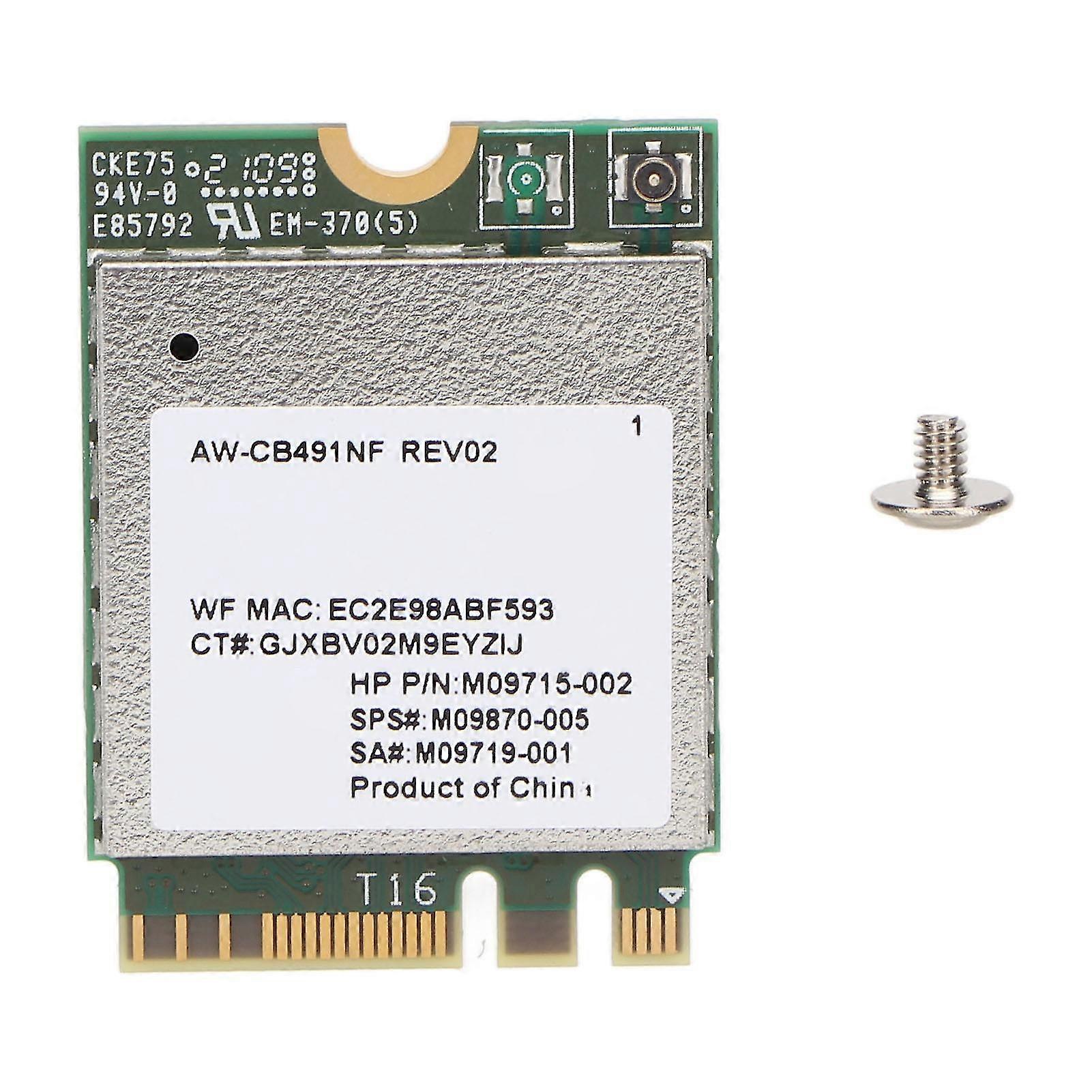 RTL8821CE M.2 WiFi Card BT4.2 High Speed Stable Network Card for Laptop