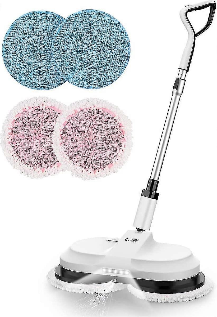 Blue+pink, 4 Pcs Electric Mop Vacuum Cleaner,(without Mop)