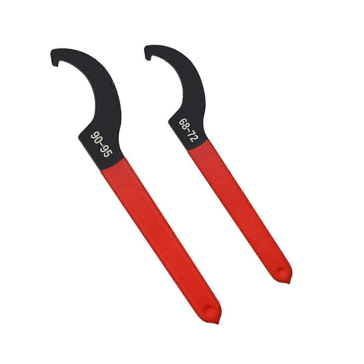 Coilover Spanner Wrench Set, 2Pcs Coilover Wrench, C-Shape Spanner Wrench, for Suspension System an