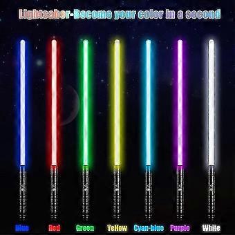 Light Saber Laser Sword Rgb 7 Colors Changeable Electronic Light Sword Fx Sound