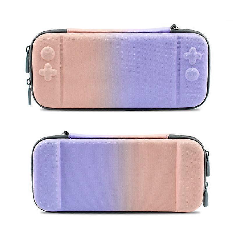 Dww Carrying Case for Nintendo Switch/Switch OLED  Compatible with AC Adapter  Shockproof Hard Shell Carrying Case with Compartment