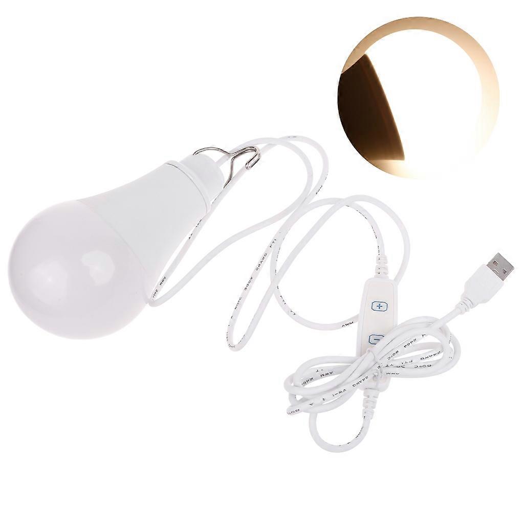USB Lamp Bulb 5V Portable Camping Lanterns Lamp LED USB Reading Book Light