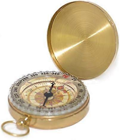 Fine copper compass G50 exquisite compass pocket watch multi-function outdoor small gift with luminous