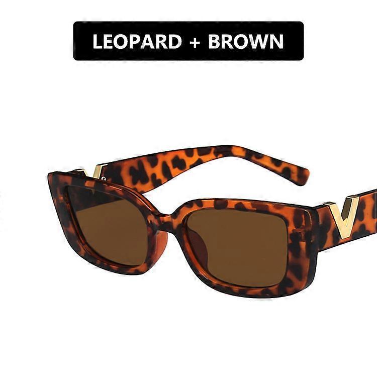 Vintage Rectangle Sunglasses Adult Brand Designer Small Frame Sun Glasses Ladies Classic Square Eyewear UV400 Oculos De Sol