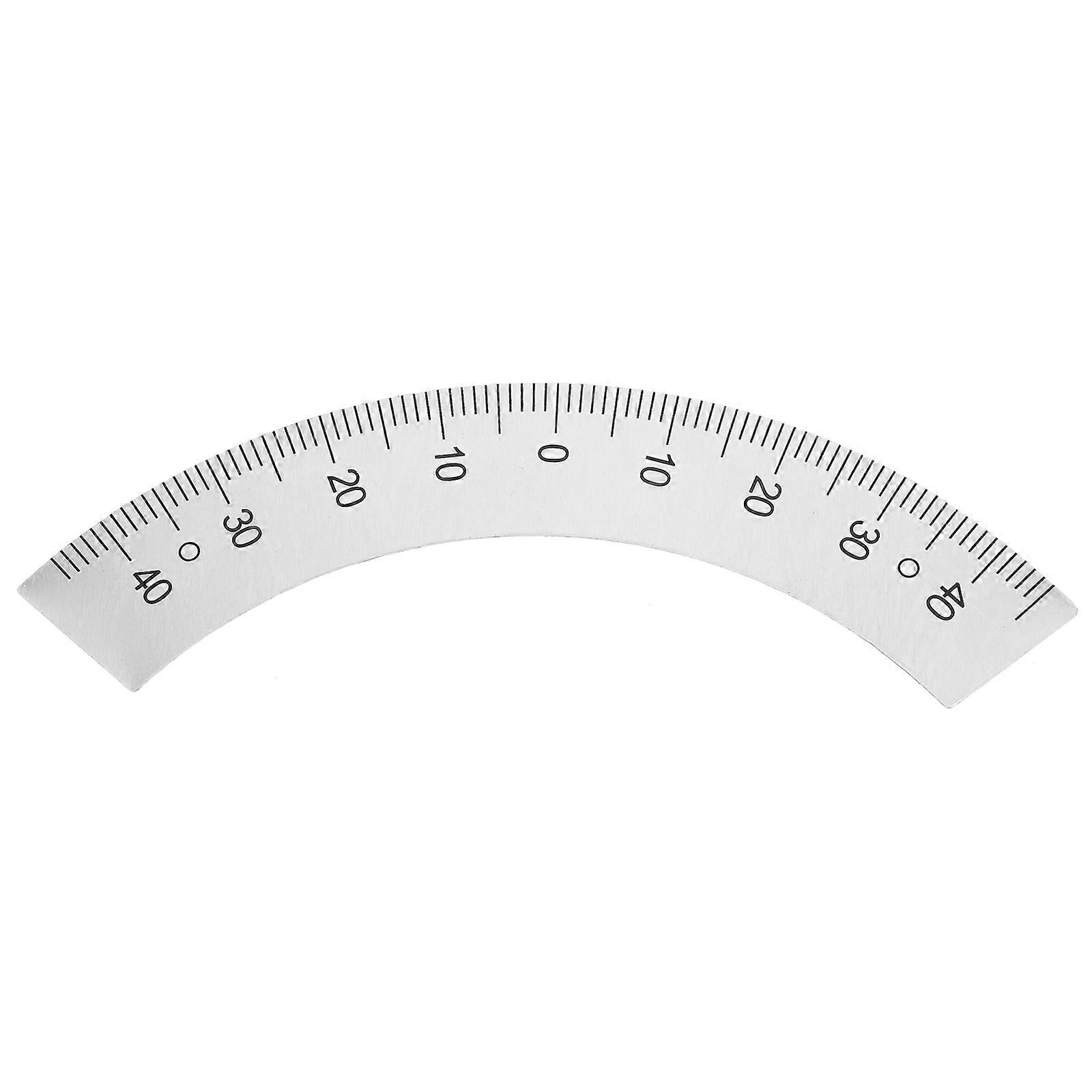 Scale Ruler 45 Degree Angles Ruler Small Protractor Milling Machine Scale Ruler