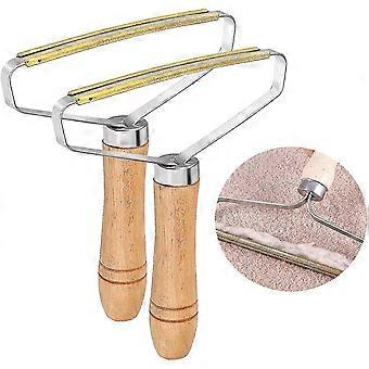 2 Pack Portable Hair Remover,pet Hair Remover,portable Lint Remover,carpet Brush, Used To Remove Dust And Pet Hair From Clothes, Blankets, Sofas