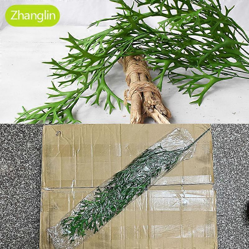 80 cm Artificial succulent plants for decoration Deer horn ferns Home Party Green wall hanging plant wall decoration Vine