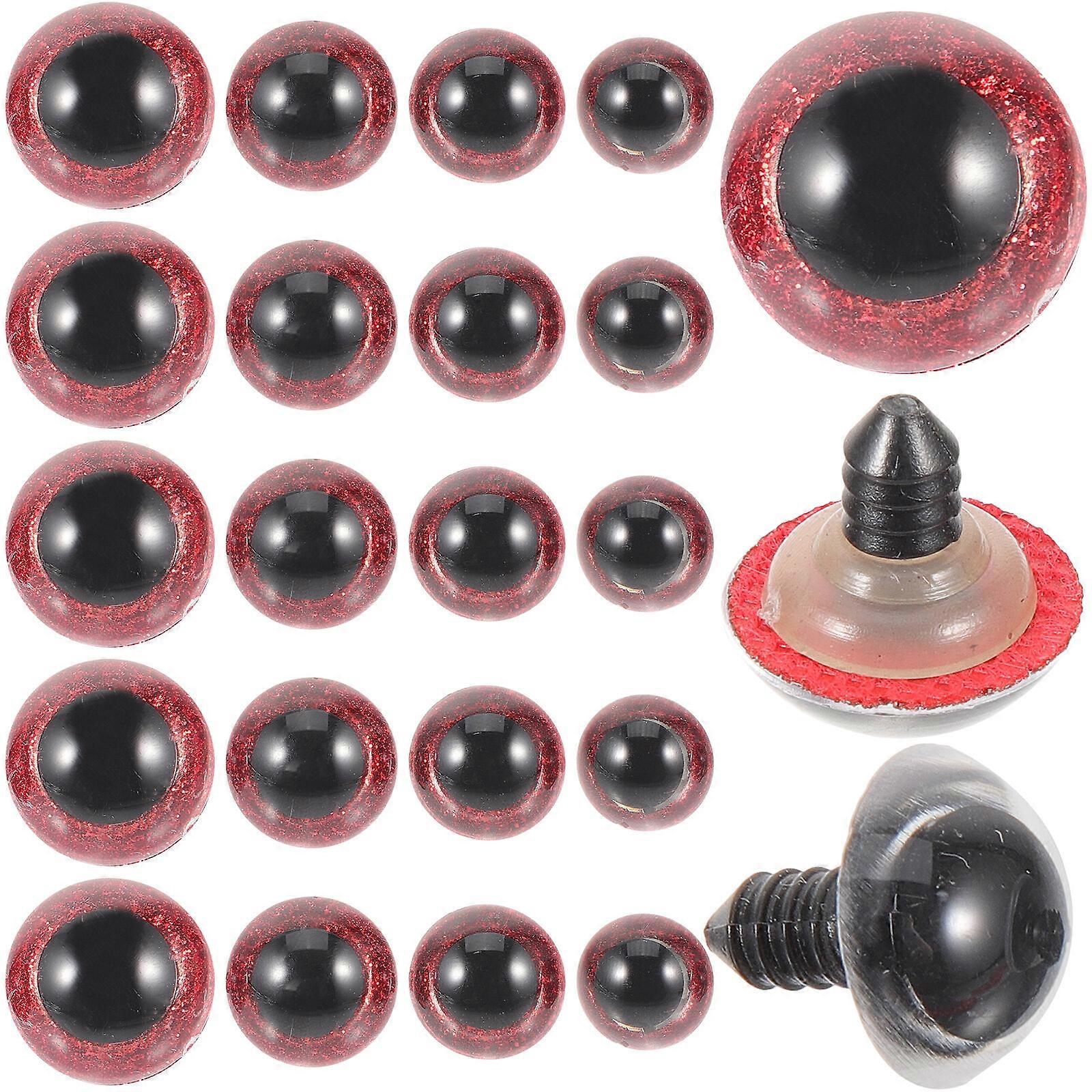 40 قطعة عملية عيون اصطناعية عطلة دمية عيون محشوة لعبة عيون مضحك عيون لعبة عيون للديكور