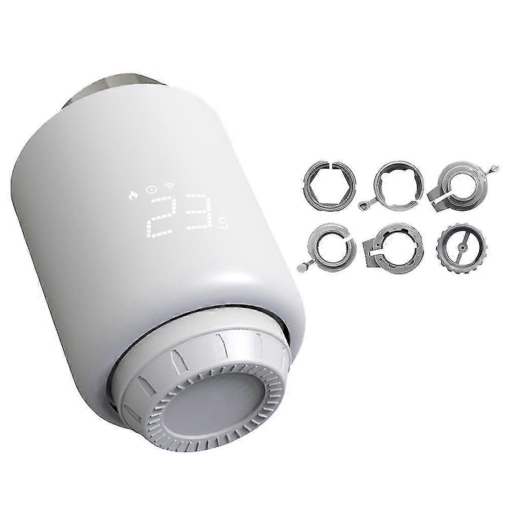 Tuya Zigbee Thermostatic Radiator Valve Smart Trv Temperature Controller For Google Home Yandex Ali