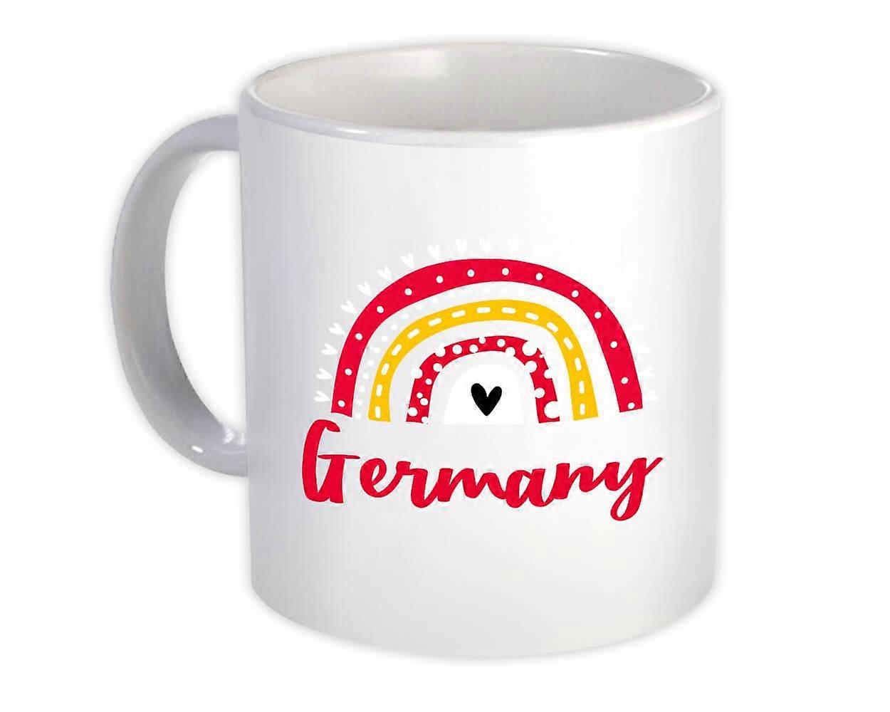 Gift Mug: Germany Germany Rainbow