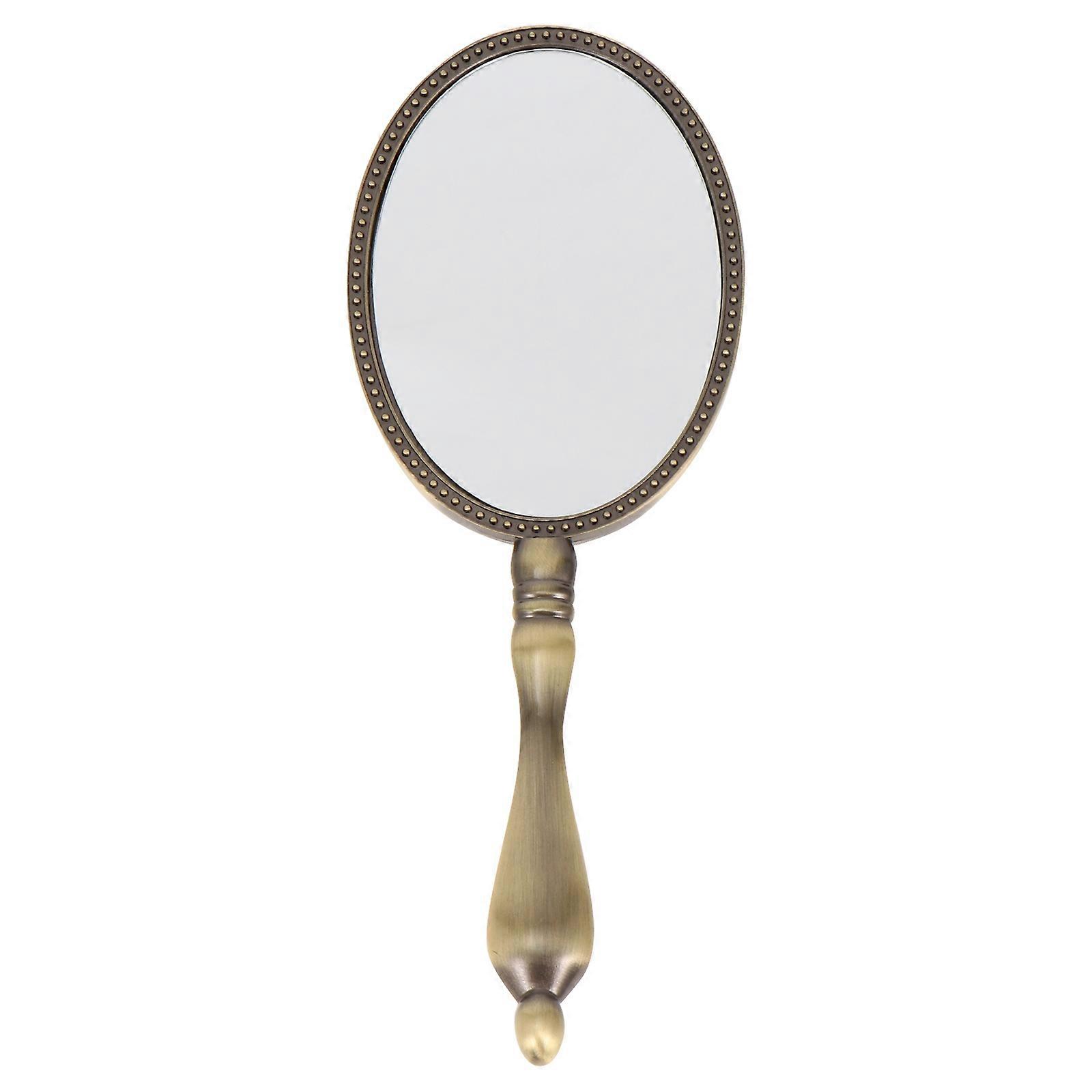 Mirror Handheld Portable Hand Mirror Hand Held Vanity Mirror Ancient Hand Mirror