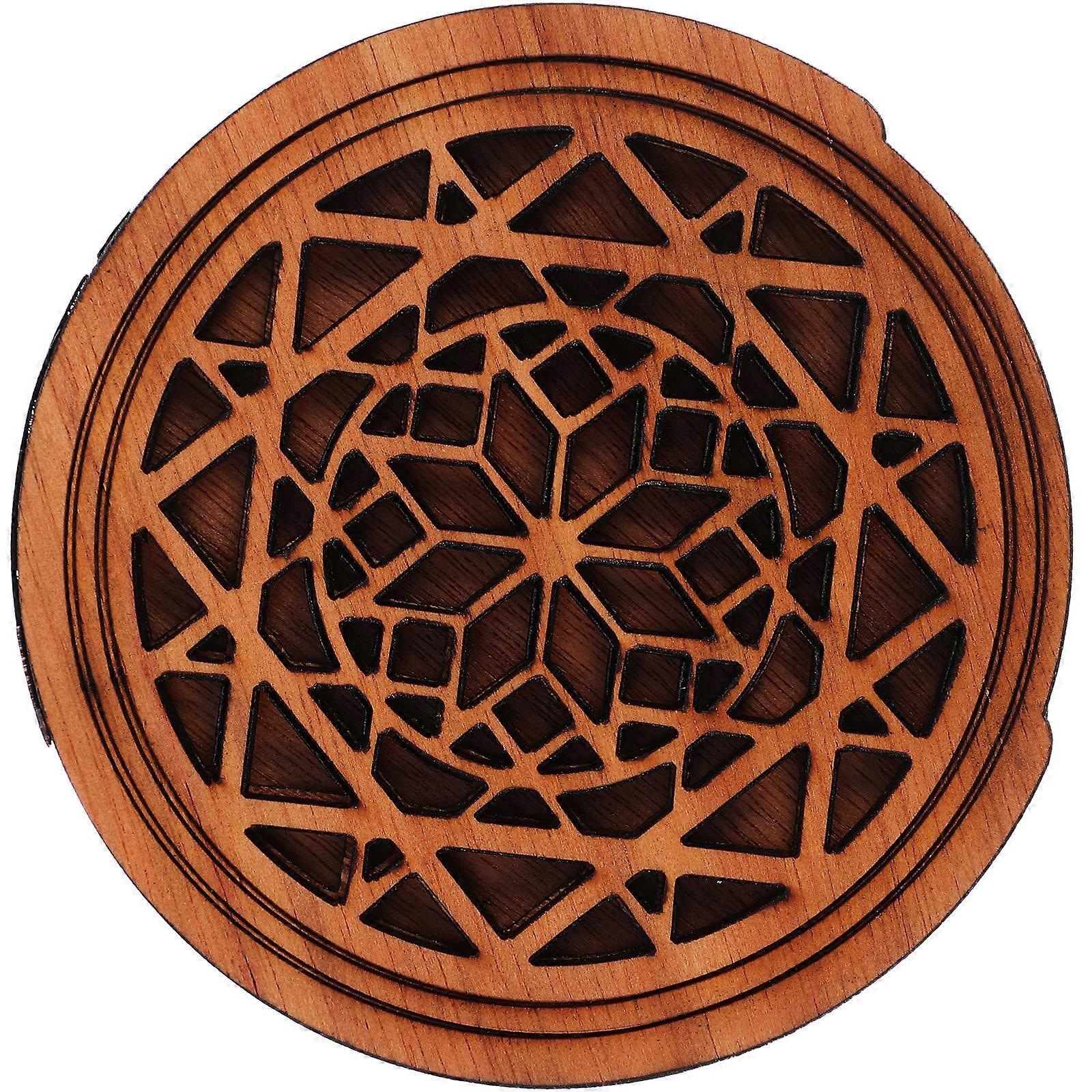 Guitar Wood Soundhole Cover Practical Block Feedback Buffer Guitar Feedback Reducer