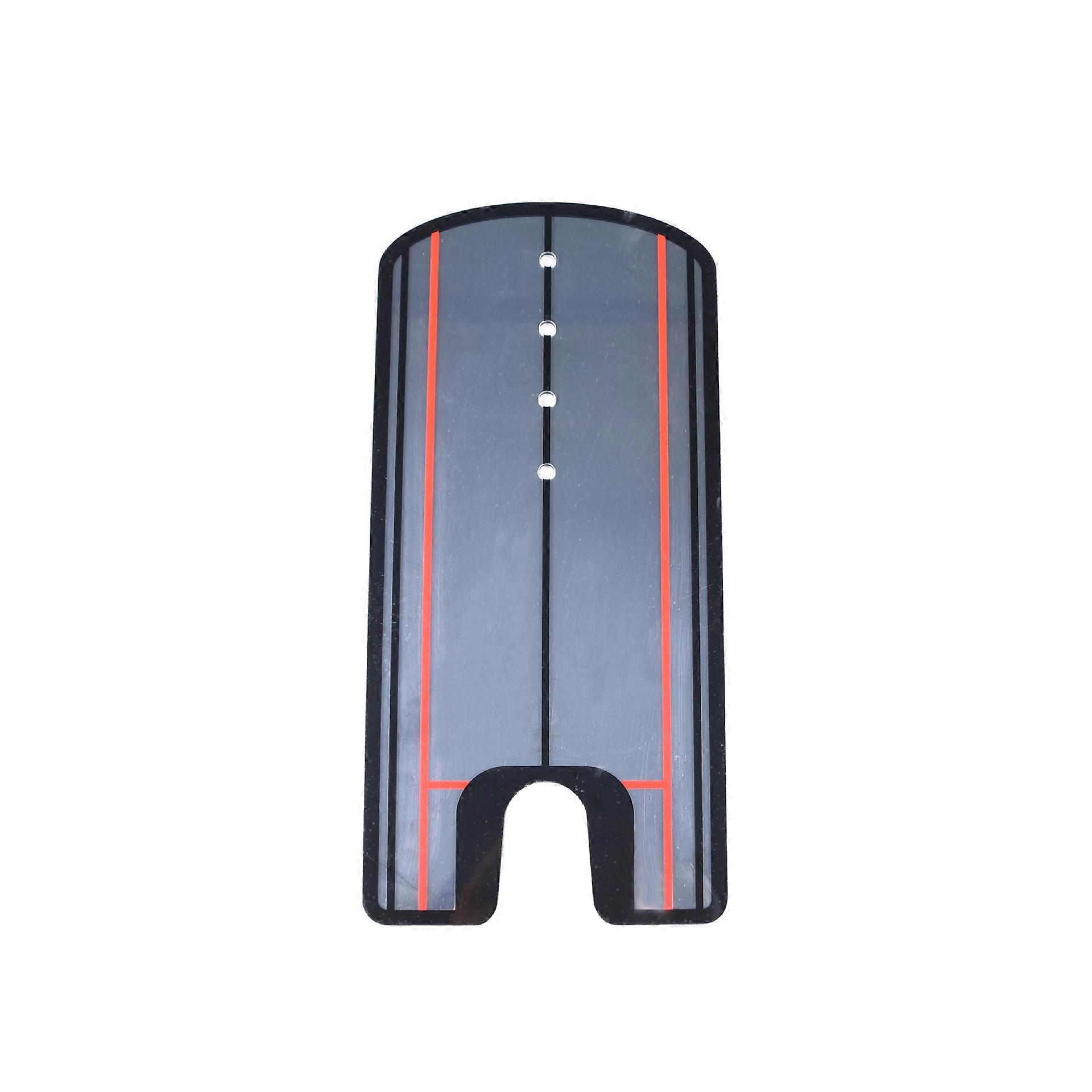 Golf Putting Mirror Alignment Training Aid Golf Putting Training Putters Alignment Mirror(1Pcs,Red,Black)