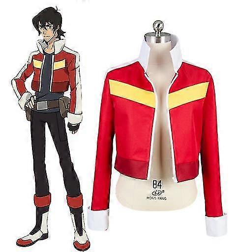 Voltron Legendary Protector Animation Keith Red Short Jacket Cosplay Costume