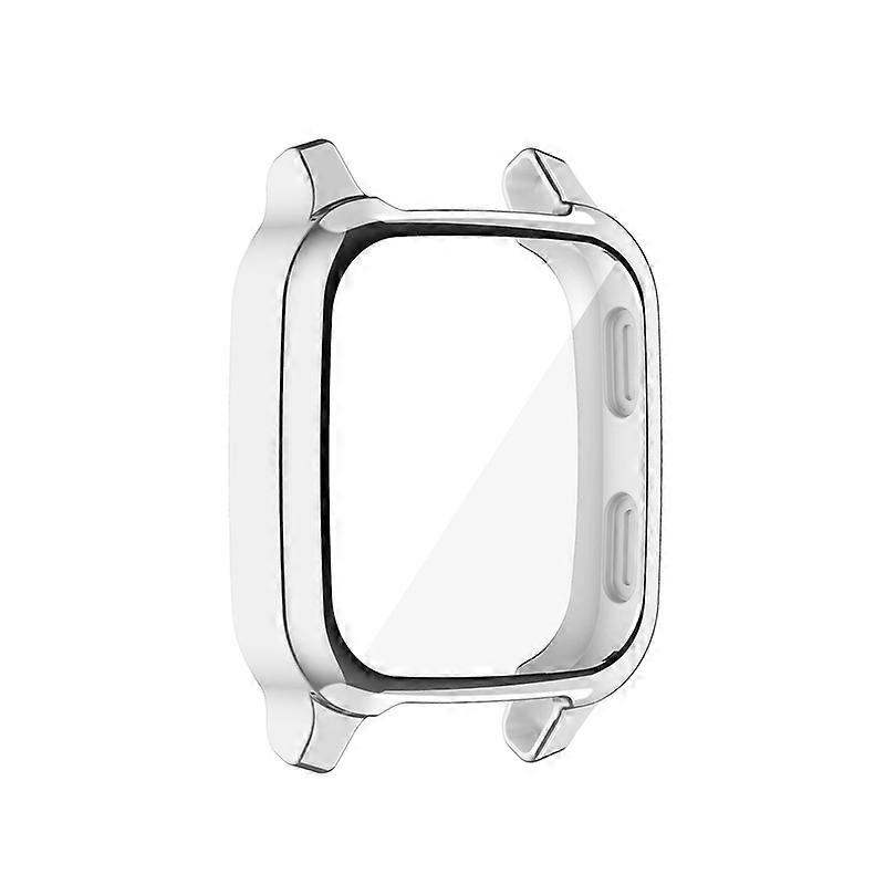 Soft TPU Plating Smart Watch Full Screen Protective Shell Case Cover Compatible Garmin Venu Sq